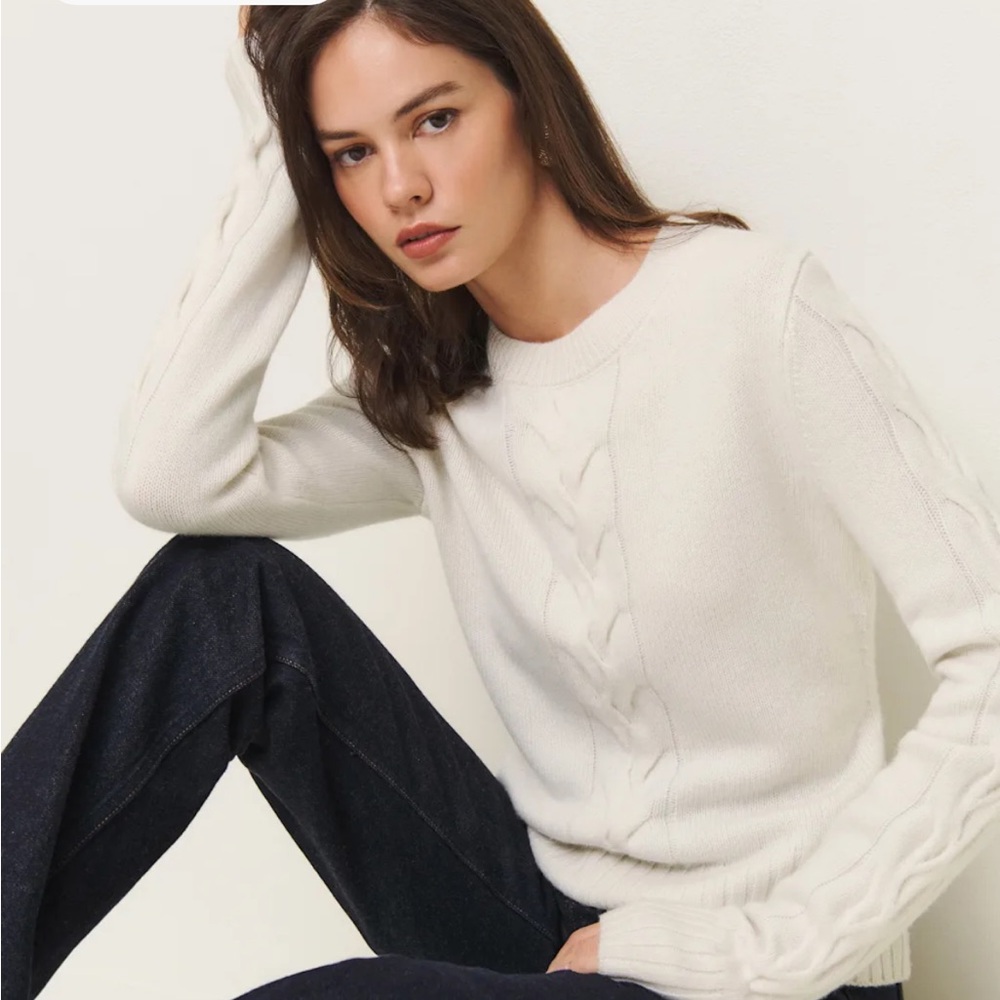 Reformation dawson wool sweater